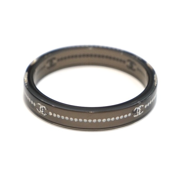 Chanel Resin Iridescent Crystal Bangle Bracelet - Picture 8 of 8